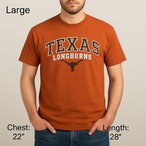 Texas Longhorns Orange T-Shirt Size L